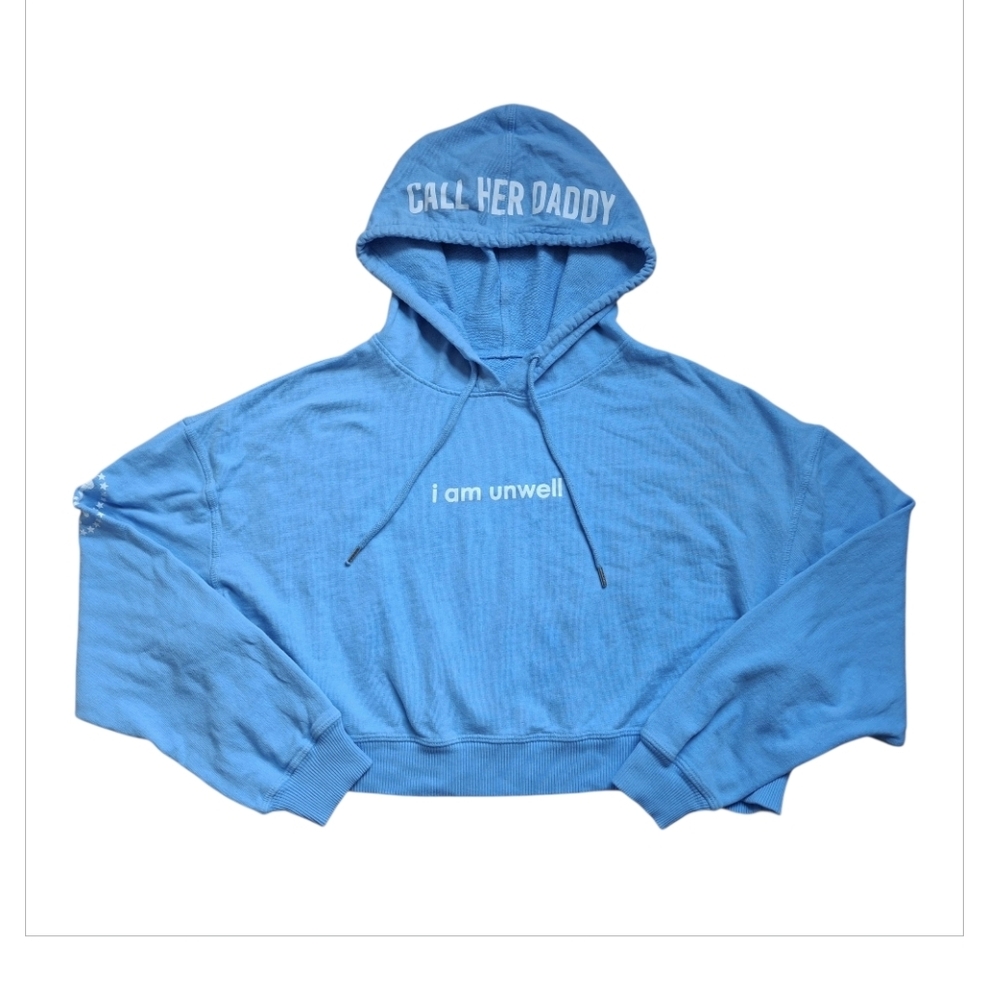 Barstool Sports “I am unwell, Call Her Daddy" Cropped Hoodie
